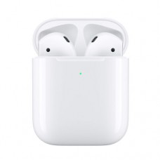 Наушники беспроводные вставные с микрофоном Bluetooth Apple AirPods with Wireless Charging case (MRX