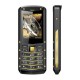 Мобильный телефон Texet TM-520R, 2.4", 240х320, 2xSIM черный/желтый  