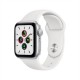 Apple Watch SE GPS 40mm Silver Aluminium Case with White Sport Band - Regular Model A2351