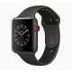 Apple Watch Series 3 42mm Space Grey Aluminium Case with Black Sport Band GPS  Model A1859 MQL12GK/A