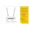 Беспроводной маршрутизатор Wi-Fi TP-Link TL-WR840N 300Mbps,4port switch,atheros,2T2R,802.11n/g/b,2.4																														
