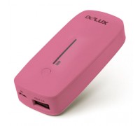 Портативное зарядное устройство Deluxe, DLP-09, 5200mAh, Выход: USB 1*1А, Красный