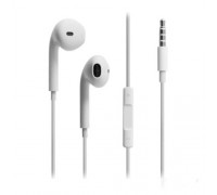 Наушники вставные с микрофоном Apple EarPods with 3.5mm Headphone Plug MNHF2ZM/A
