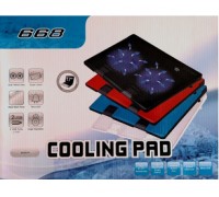Охлаждающая подставка для ноутбука Cooling Pad 668